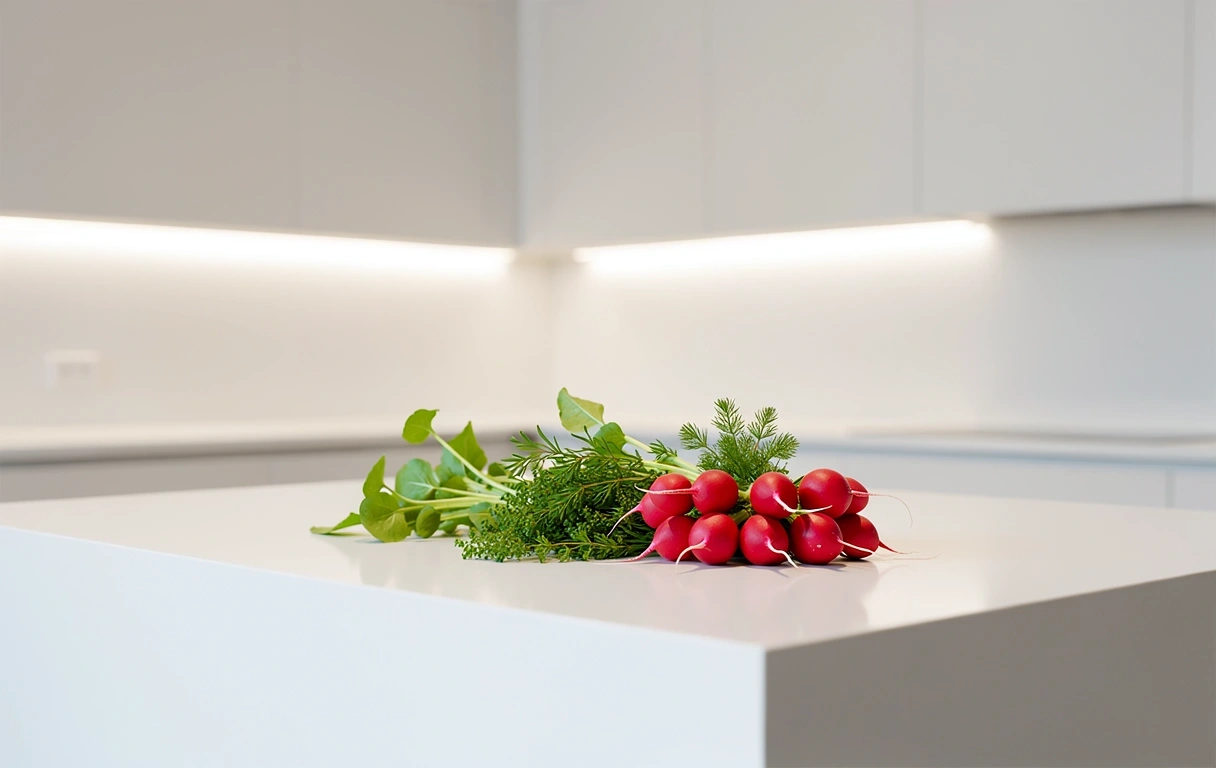 Moderní kuchyně a čerstvé suroviny